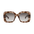 Alaïa Square-Frame Recycled Acetate Sunglasses — Multi-Color