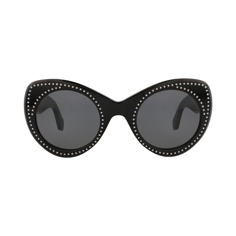 Alaïa Cat Eye-Frame Recycled Acetate Sunglasses — Black