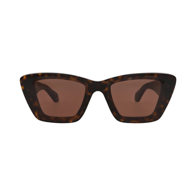 Alaïa Square-Frame Recycled Acetate Sunglasses — Multi-Color