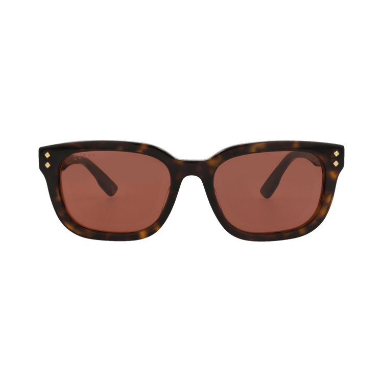 Gucci Square-Frame Recycled Acetate Sunglasses — Multi-Color