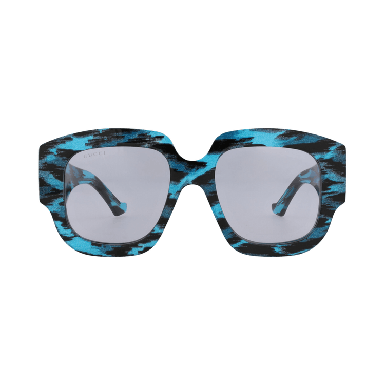 Gucci Square-Frame Recycled Acetate Sunglasses — Black