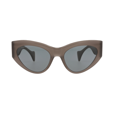 Gucci Cat Eye-Frame Recycled Acetate Sunglasses — Grey