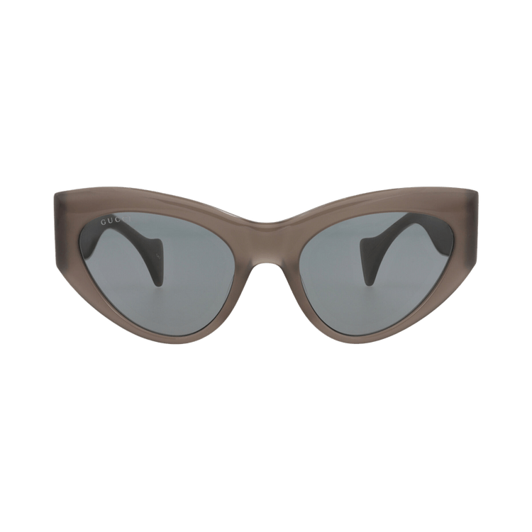 Gucci Cat Eye-Frame Recycled Acetate Sunglasses — Grey