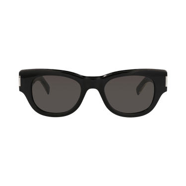 Saint Laurent Cat Eye-Frame Recycled Acetate Sunglasses — Black