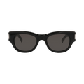 Saint Laurent Cat Eye-Frame Recycled Acetate Sunglasses — Black
