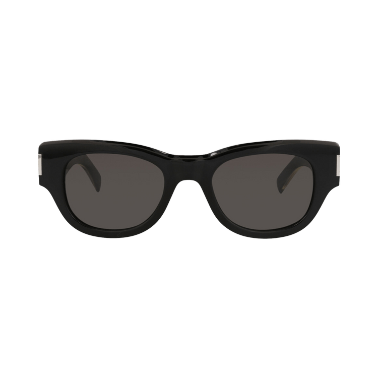 Saint Laurent Cat Eye-Frame Recycled Acetate Sunglasses — Black