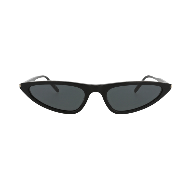 Saint Laurent Cat Eye-Frame Recycled Acetate Sunglasses — Black