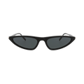 Saint Laurent Cat Eye-Frame Recycled Acetate Sunglasses — Black