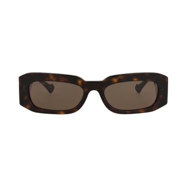 Gucci Square-Frame Recycled Acetate Sunglasses — Multi-Color