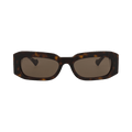 Gucci Square-Frame Recycled Acetate Sunglasses — Multi-Color