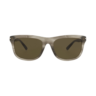 Gucci Square-Frame Recycled Acetate Sunglasses — Multi-Color