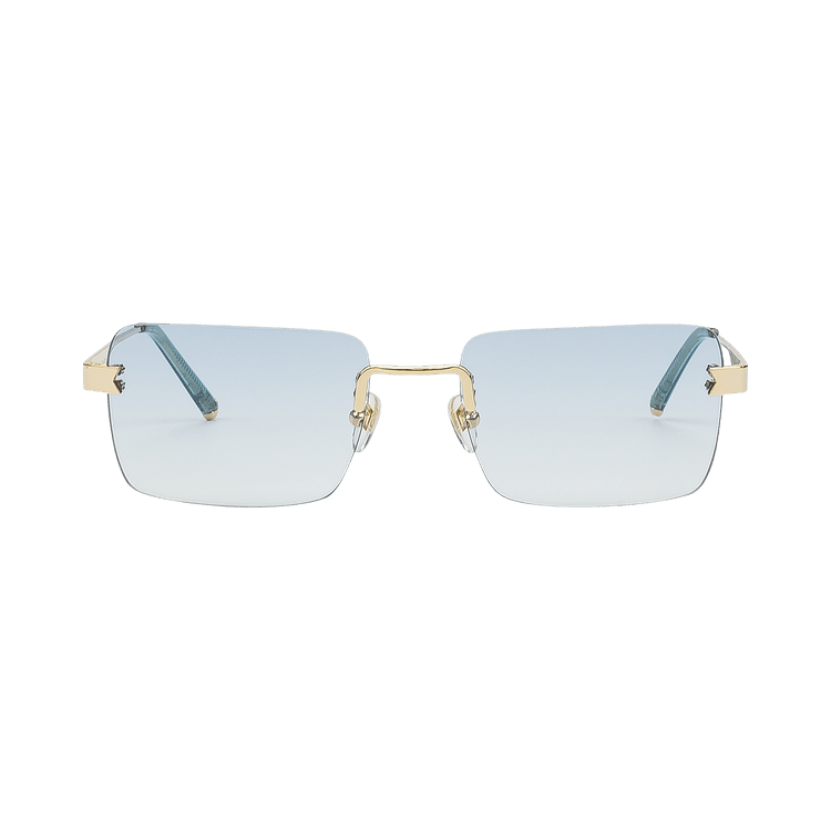 Rhude New Money Frame Sunglasses — Pink