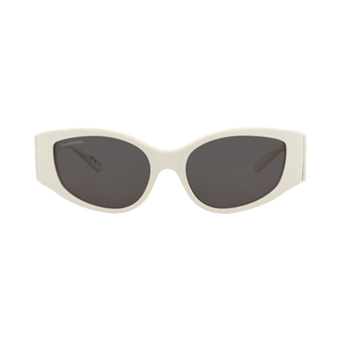 Balenciaga Cat Eye-Frame Recycled Acetate Sunglasses — White