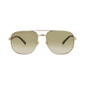 Gucci Aviator-Frame Metal Sunglasses — Gold