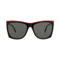 Saint Laurent Square-Frame Recycled Acetate Sunglasses — Black