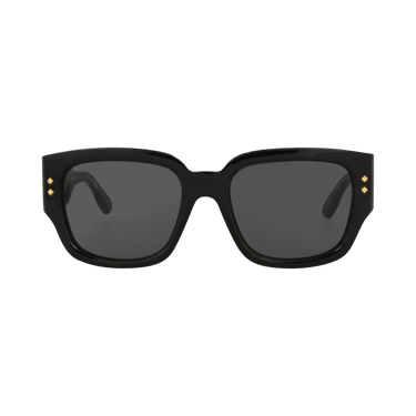 Gucci Square-Frame Recycled Acetate Sunglasses — Black