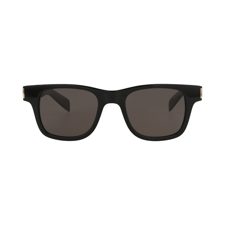 Saint Laurent Square-Frame Acetate Sunglasses — Black