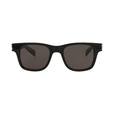 Saint Laurent Square-Frame Acetate Sunglasses — Black