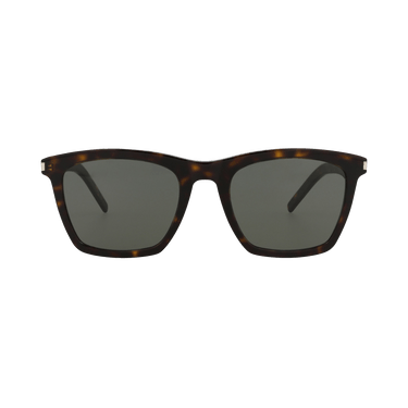 Saint Laurent Square-Frame Acetate Sunglasses — Multi-Color