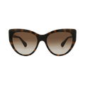 Gucci Cat Eye-Frame Injection Sunglasses — Brown
