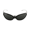 Gentle Monster Noiz Veil 01 Sunglasses — Black