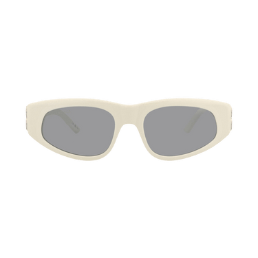 Balenciaga Cat Eye Frame Recycled Acetate Sunglasses — White