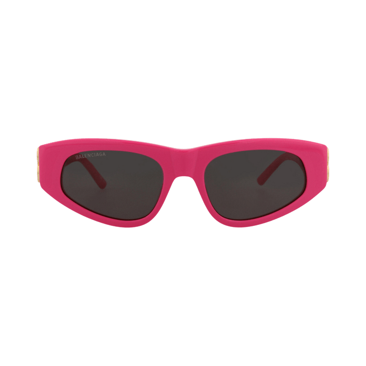 Balenciaga Cat Eye Frame Acetate Sunglasses — Pink