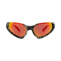 Balenciaga Shield Frame Bio Injection Rilsan Sunglasses — Grey