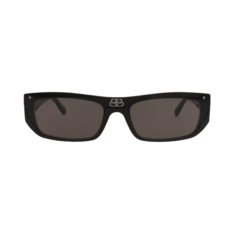 Balenciaga Square Frame Injection Sunglasses — Black