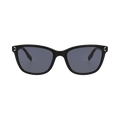 Alexander McQueen Square Frame Acetate Sunglasses — Black