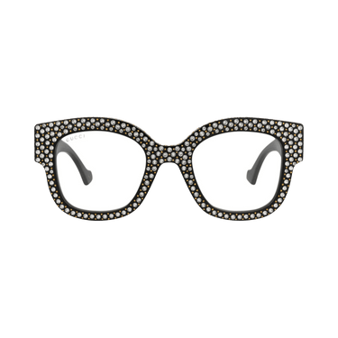 Gucci Square Frame Recycled Acetate Sunglasses — Black
