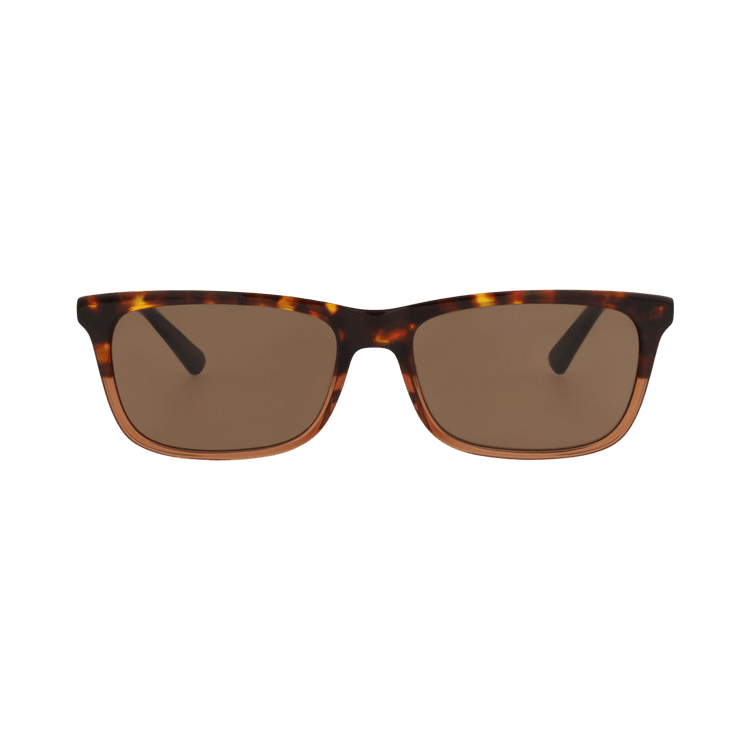 Alexander McQueen Square Frame Acetate Sunglasses — Brown