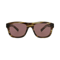 Gucci Square Frame Recycled Acetate Sunglasses — Brown