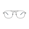 Saint Laurent Aviator Frame Metal Sunglasses — Black