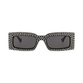 Gucci Square Frame Recycled Acetate Sunglasses — Black