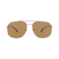 Gucci Aviator Frame Metal Sunglasses — Gold
