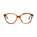Chloé Cat Eye Frame Bio Acetate Sunglasses — Brown