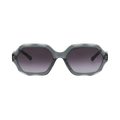 Chloé Square Frame Recycled Acetate Sunglasses — Grey