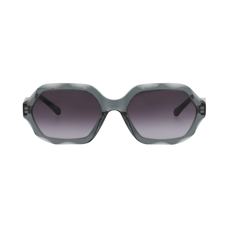 Chloé Square Frame Recycled Acetate Sunglasses — Grey