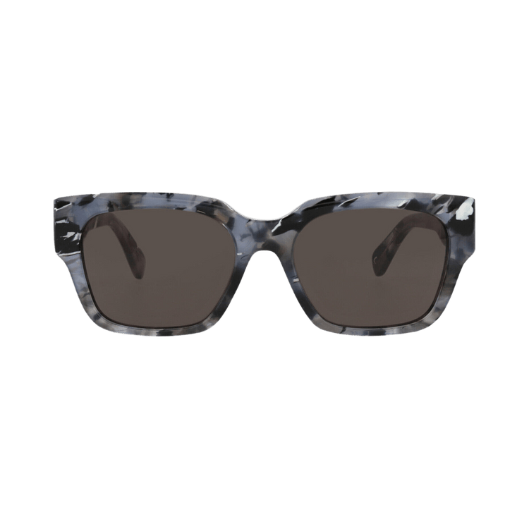 Chloé Square Frame Recycled Acetate Sunglasses — Grey