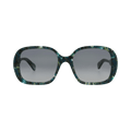Chloé Square Frame Recycled Acetate Sunglasses — Green