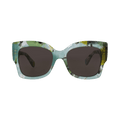 Chloé Square Frame Recycled Acetate Sunglasses — Green