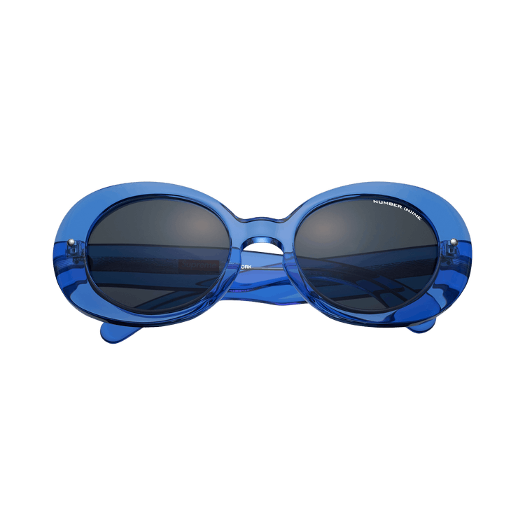 Supreme x Number (N)Ine Sunglasses — Blue