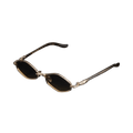 Chrome Hearts Nip Slip Sunglasses — Gold