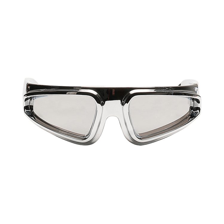 Rick Owens Ryder Sunglasses — Silver