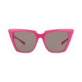Balenciaga Cat Eye Frame Acetate Sunglasses — Pink