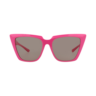 Balenciaga Cat Eye Frame Acetate Sunglasses — Pink