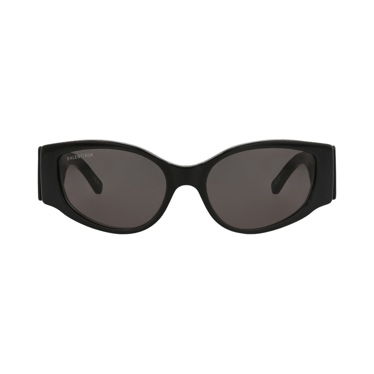 Balenciaga Cat Eye Frame Recycled Acetate Sunglasses — Black