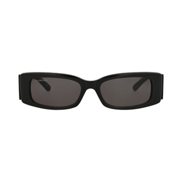 Balenciaga Square Frame Acetate Sunglasses — Black