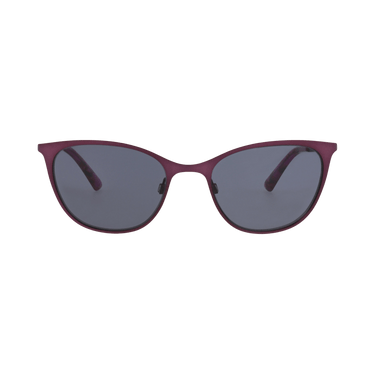 Alexander McQueen Cat Eye Frame Metal Sunglasses — Grey